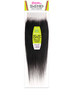@ 7A Brazilian Bundle 5x5 HD Lace Closure - STRAIGHT