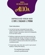 HUMAN HAIR BUNDLE EXTENSIONS 3PCS NEW DEEP