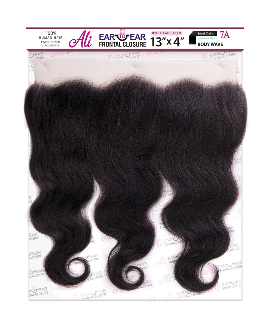 ALI 13X4 Ear to Ear Frontal Closure Body Wave
