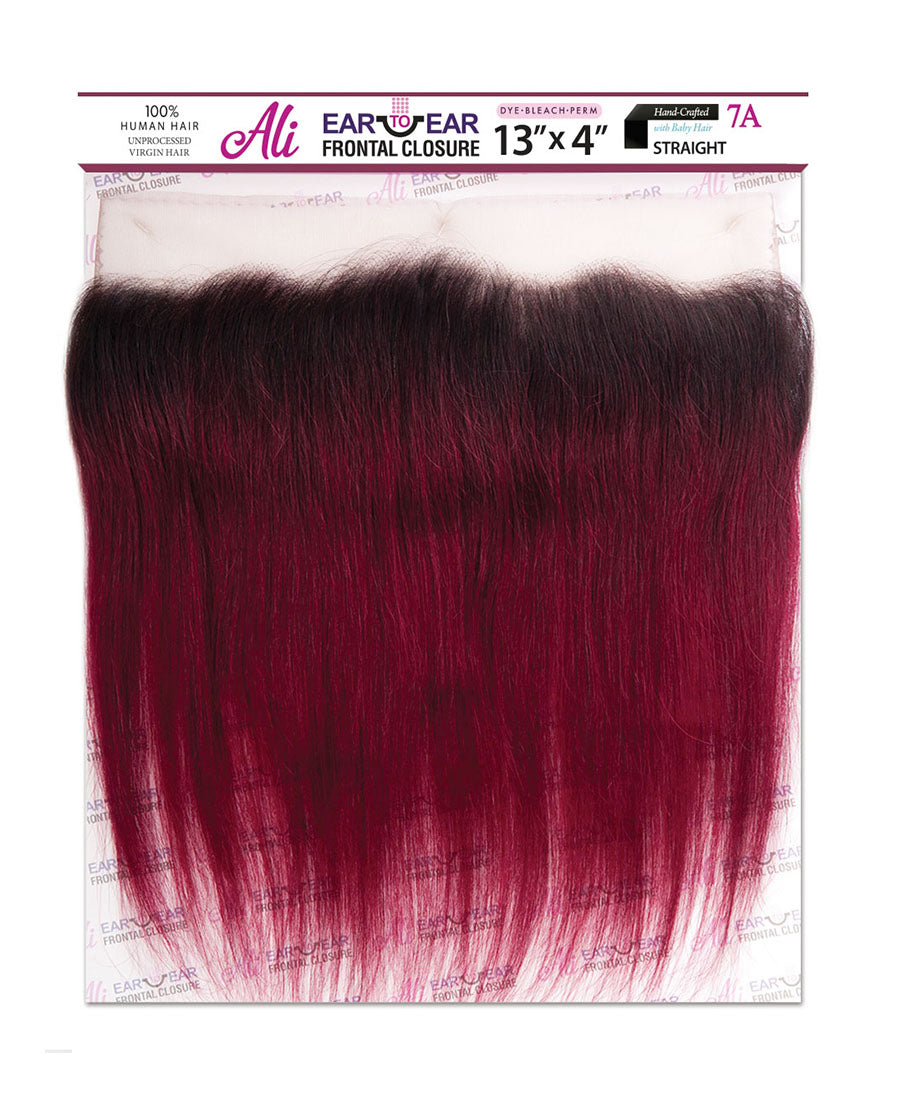 ALI 13X4Ear to Ear Frontal Closure Straight
