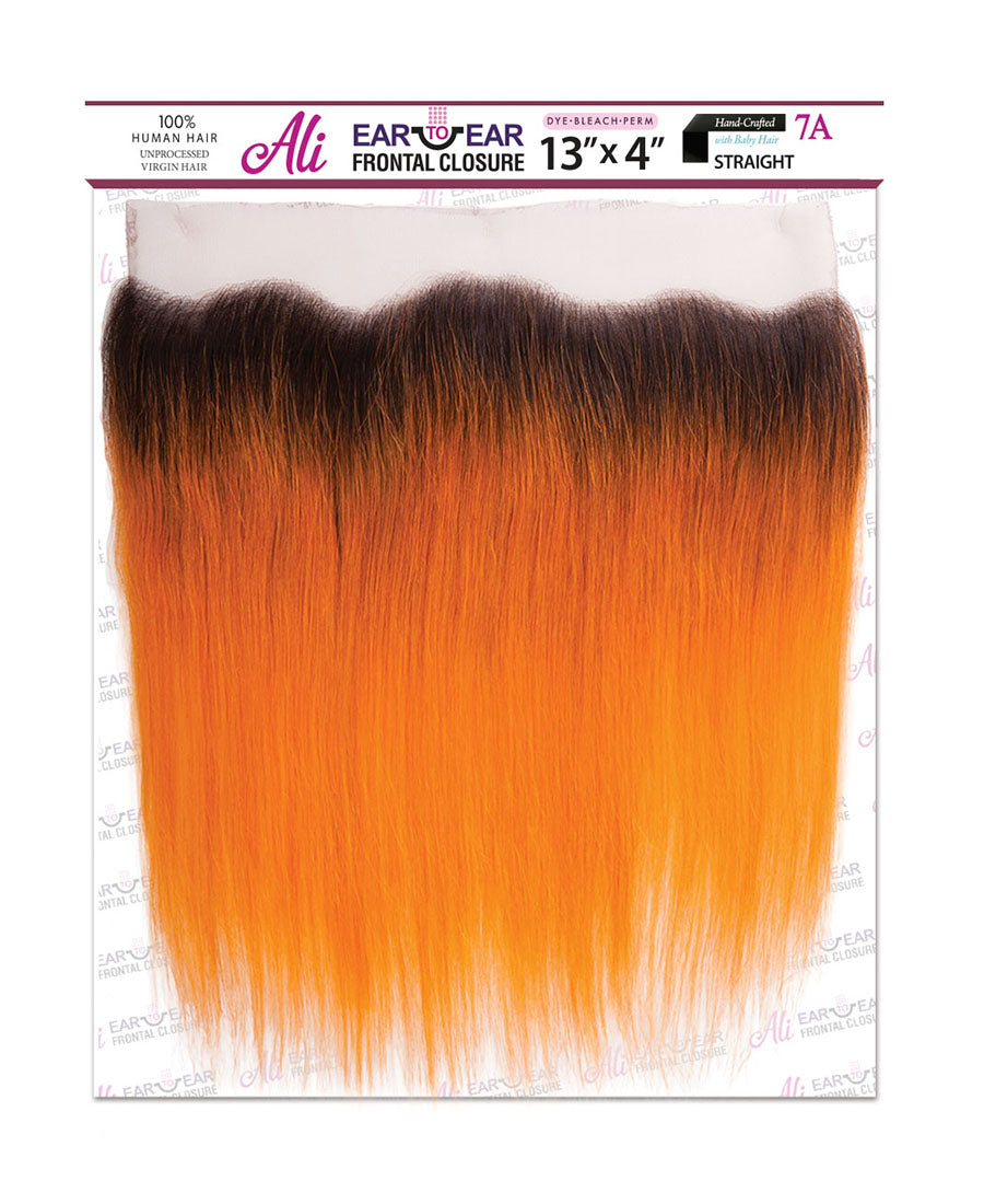 ALI 13X4Ear to Ear Frontal Closure Straight