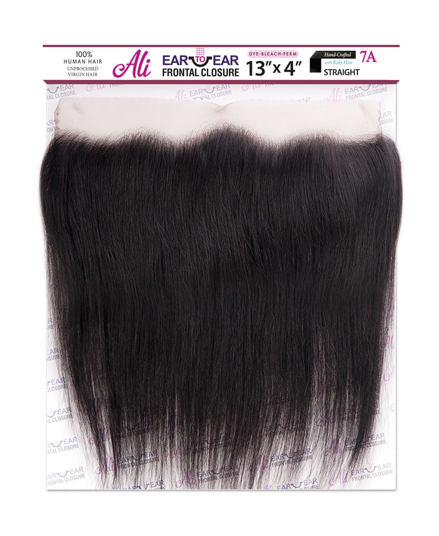 ALI 13X4Ear to Ear Frontal Closure Straight