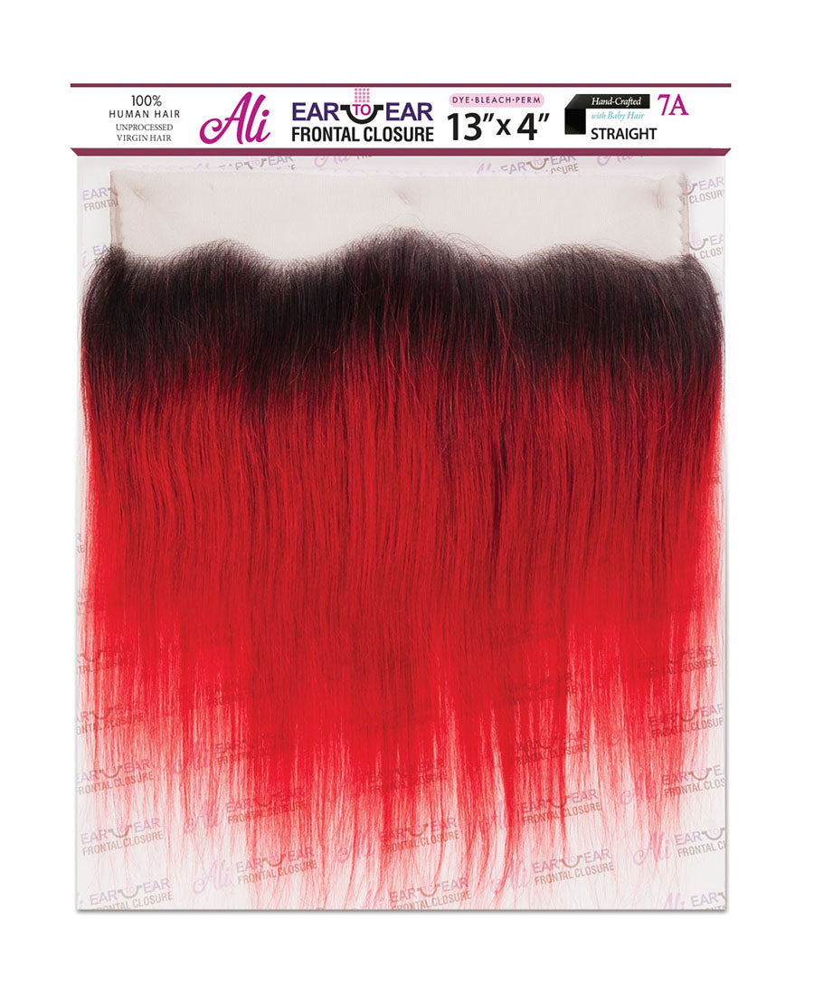 ALI 13X4Ear to Ear Frontal Closure Straight