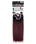 Remi Touch 8pcs - Yaki Straight + Top Closure & Bang