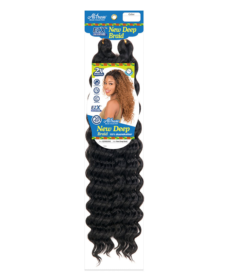 Alitress New Deep Wave Braid 20" Double Pack (1/50)
