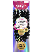 SOLARA SEAMLESS FEATHER CROCHET EXTENSIONS - NEW DEEP 14"-16", 18"-20"