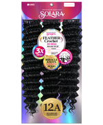 SEAMLESS FEATHER CROCHET EXTENSIONS X 3PCS - NEW DEEP 18"-20"