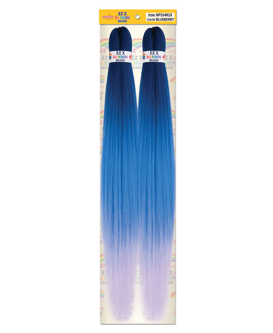 EZ X Rainbow Pre-Stretched Braid 54" (1/50)