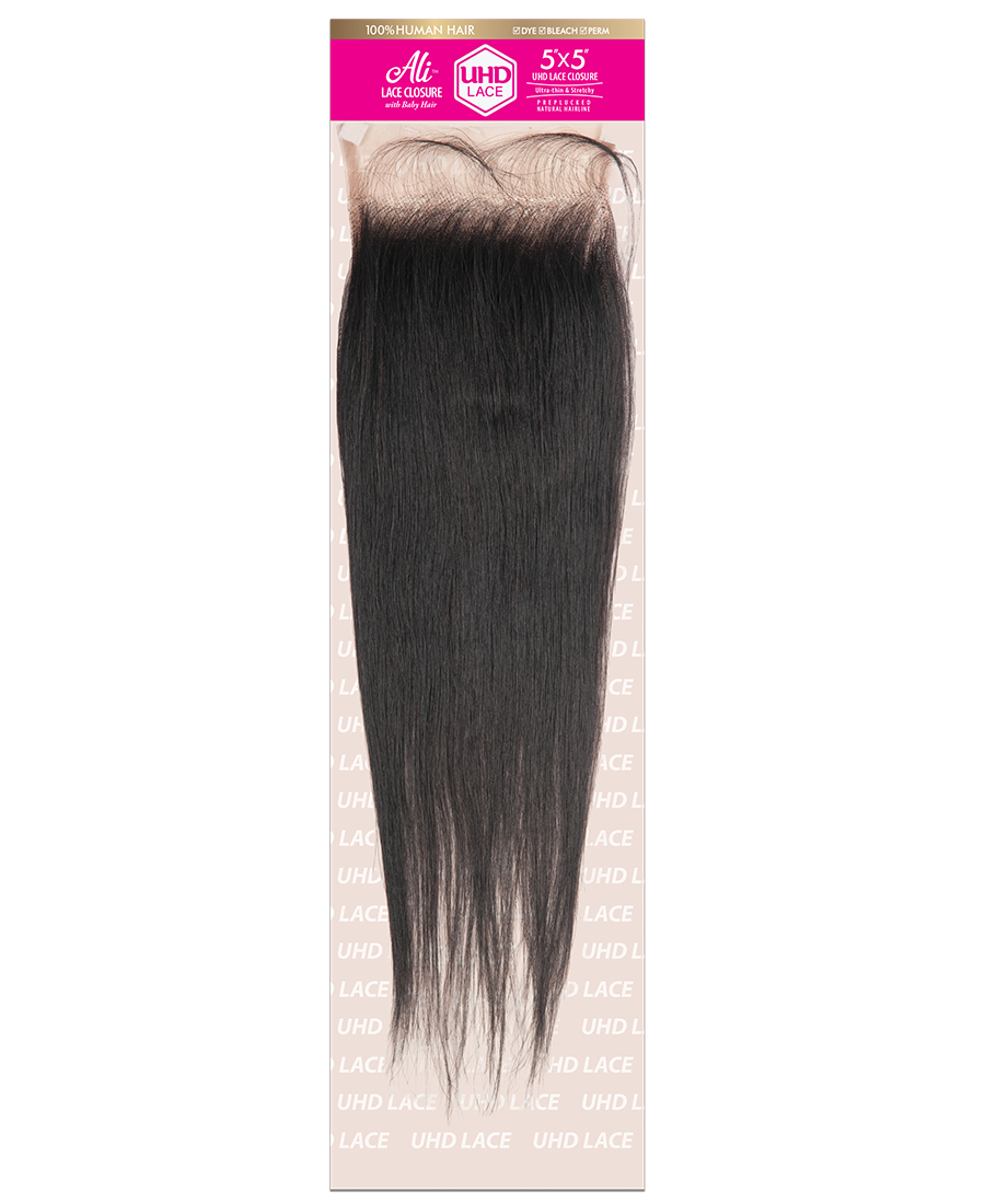 BRAZILIAN BUNDLE ULTRA HD LACE CLOSURE 5X5 -STRAIGHT