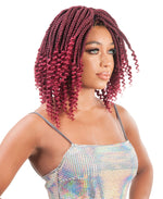 Ali Tress Box Braid with Coily Ends (1/50, 36 strands)