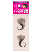 100% HUMAN HD LACE BABY HAIR EDGES STRIPS V-SHAPE 2PCS