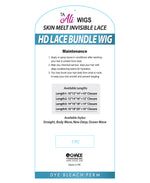 Ali Bundle Wig I part HD Lace- Ocean Wave