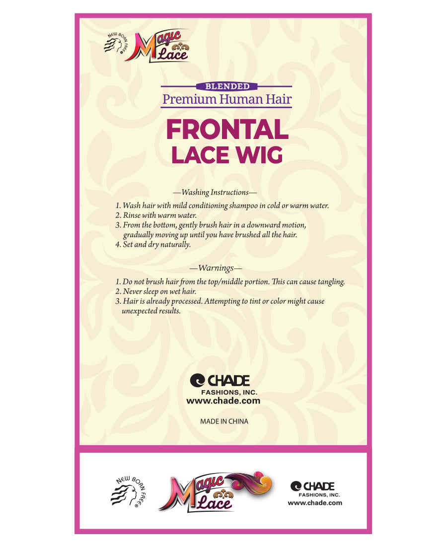 MAGIC LACE FRONTAL HUMAN HAIR WIG - SUPER WAVE 30"