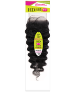 @ 7A BRAZILIAN BUNDLE 4X5 HD LACE CLOSURE- NEW DEEP