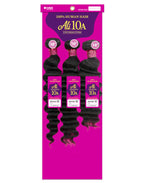 HUMAN HAIR BUNDLE EXTENSIONS 3PCS NEW DEEP