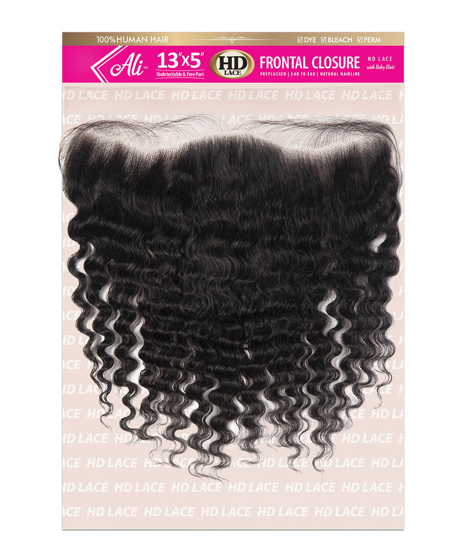 BRAZILIAN BUNDLE HD 13X5 LACE CLOSURE-NEW DEEP