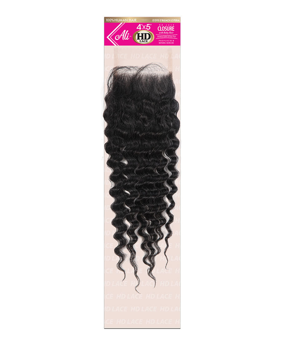 BRAZILIAN BUNDLE HD 4X5 LACE CLOSURE-NEW DEEP