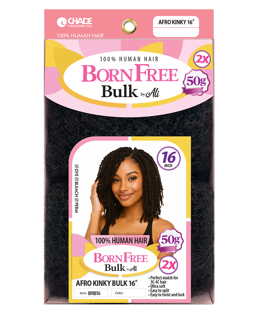 BORN FREE AFRO KINKY BULK