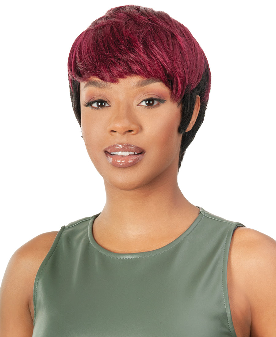 BORN FREE WIG HUMAN HAIR PIXIE 01