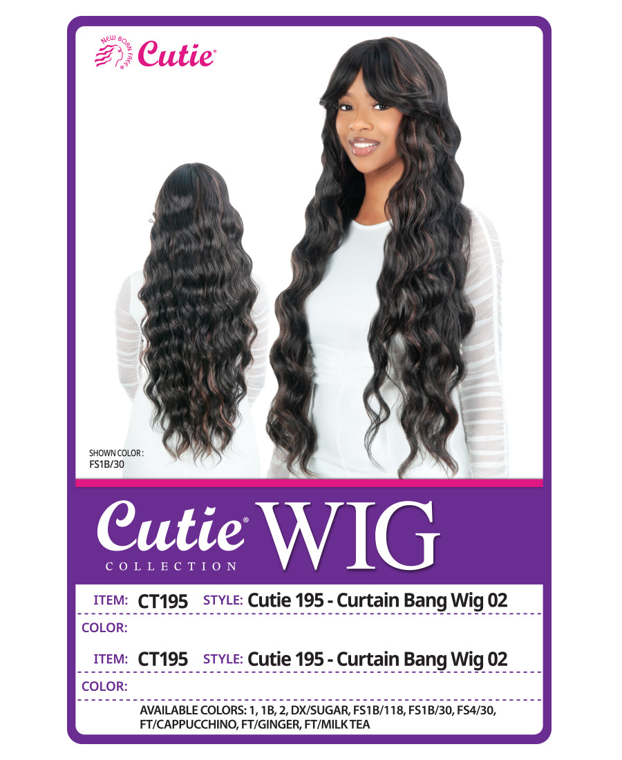 CUTIE 195 (CURTAIN BANG WIG 02)