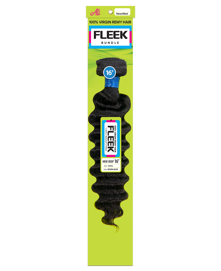 FLEEK 100% VIRGIN REMY BUNDLE NEW DEEP