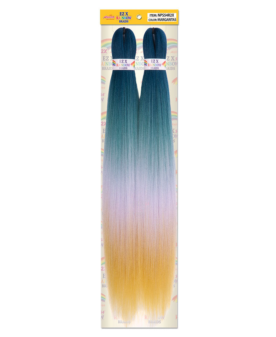 EZ X Rainbow Pre-Stretched Braid 54" (1/50)