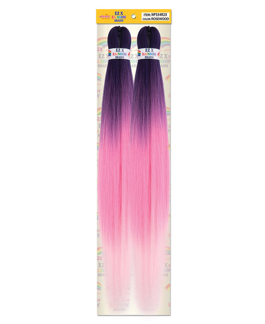 EZ X Rainbow Pre-Stretched Braid 54" (1/50)