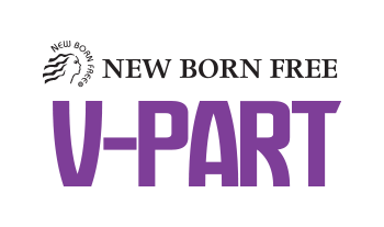 V PART logo image