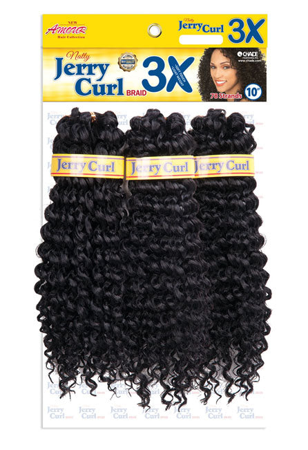 Natty Jerry Curl 10 inch Triple Packs (1/50)