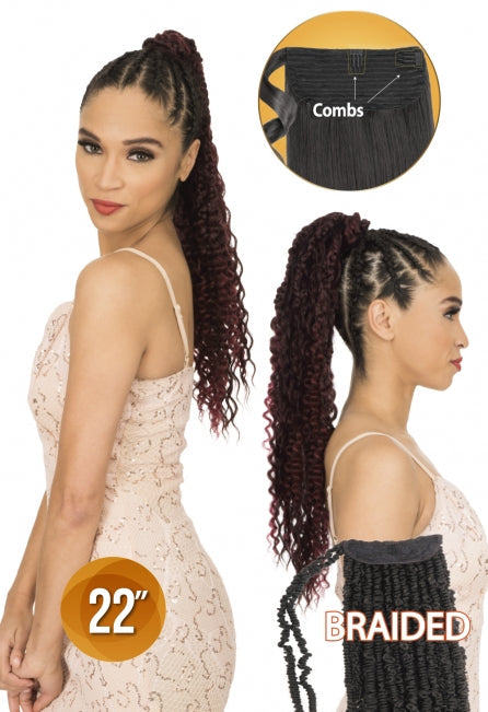 Wrap N Tail - Boho Braid 22"